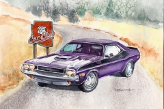 The Purple Car